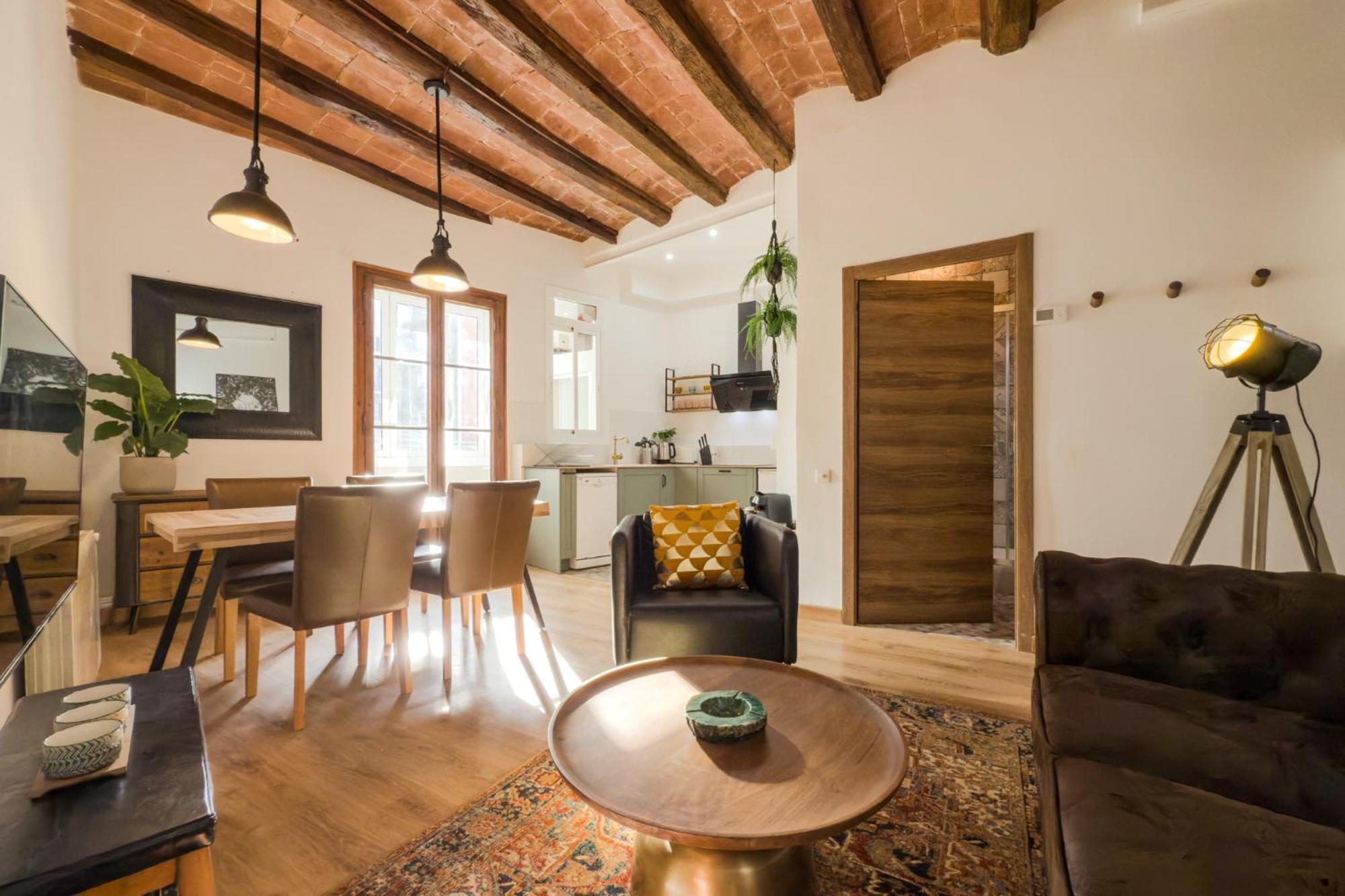 Magalhaes - Trad Flat In Poble Sec, Near Ramblas Барселона Екстер'єр фото